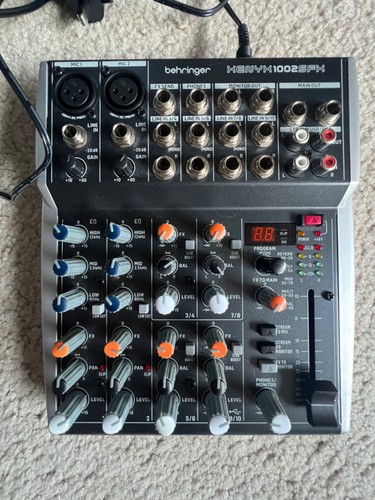 Behringer xenyx 1002sfx - xenyx,