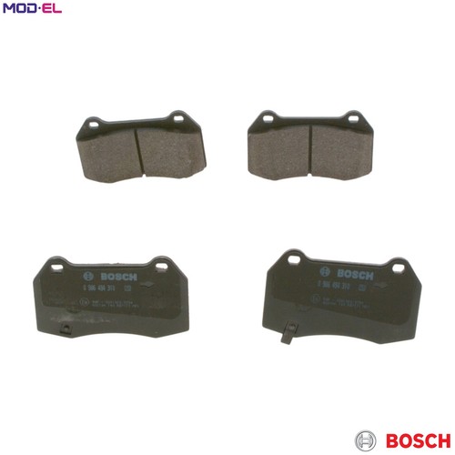 Brake pad set disc - set, 986