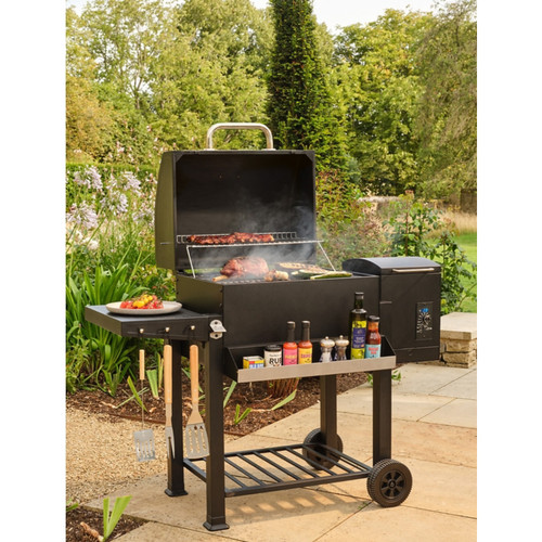 Wood pellet bbq grill - wood, smoker