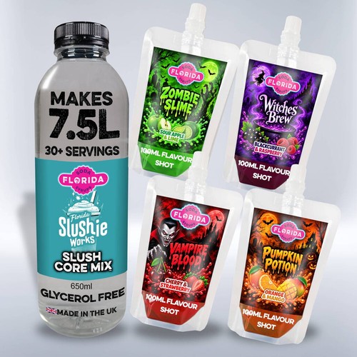 Slush syrup halloween - slush,
