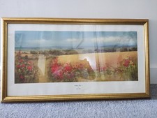 POPPY FIELD RED FLOWERS REMEMBRANCE Wall Art  Print Country View 1 George Spence
