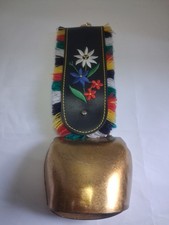 Vintage swiss cow bell large - *vintage,