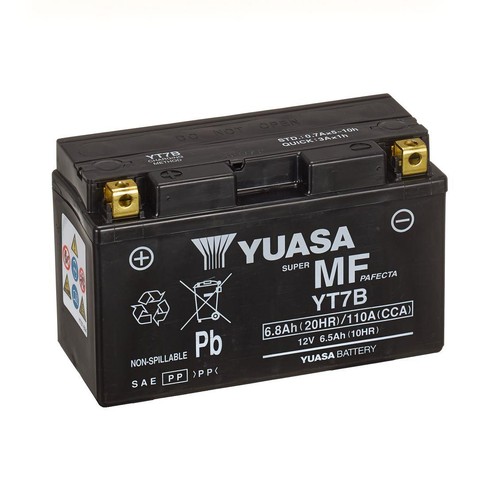 Yuasa battery yt7b - yuasa, fit