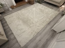 Dunelm Indulgence Rug White