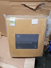 M&S Home Velvet Pencil Pleat