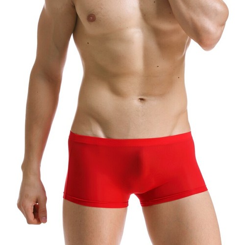 Sexy men ice silk boxer - sexy,