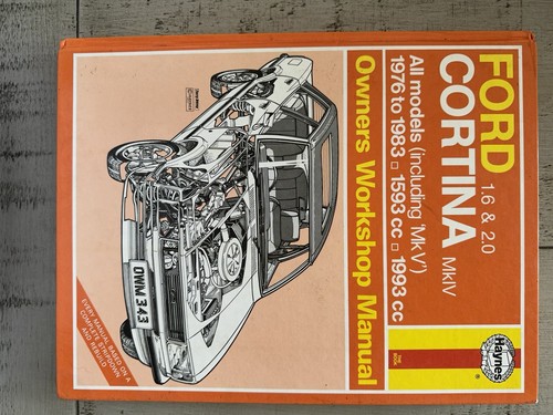 Haynes ford cortina 1v - ford, mk