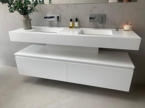 Bespoke double corian - bespoke,