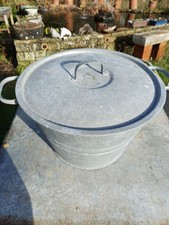 Vintage Galvanised Tin Wash