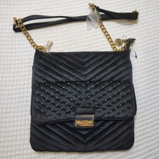 NEW Big Buddha Quilted Black