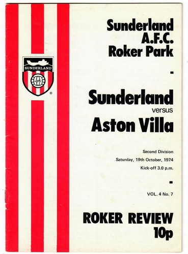 Sunderland 1974 home - sunderland,