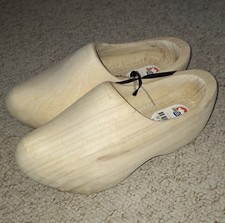 Dutch Wooden Clogs Used Klompenfabriek Nijhuis B.V. Size UK 5 EU 34/35 (22cm)