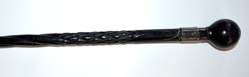 Antique carved ebonised wood - antique,