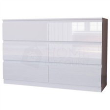 White Gloss Chest of Drawers
