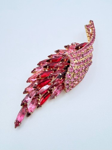 Vintage pink rhinestone - vintage,