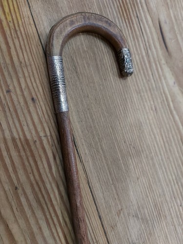 Vintage wooden swagger stick - vintage,