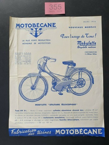 Rare motobecane motorised - rare,