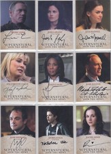 Supernatural Seasons 4 - 6 Auto / Wardrobe / Costume Card Selection Cryptozoic
