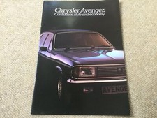 Chrysler Avenger 1978-79 UK