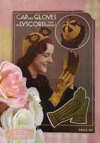 Vintage 1940s lady cap - vintage,