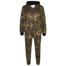 Girls Boys Fleece Camouflage