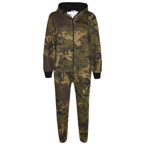Girls boys fleece camouflage - fleece,