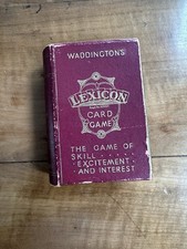 Vintage waddington lexicon - waddington's,
