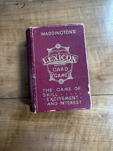 Vintage waddington lexicon - waddington's,