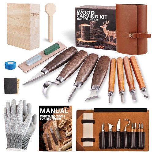 Wood carving kit - carving, woodworking