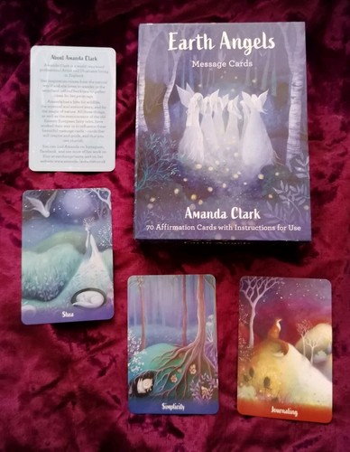 Earth angels message cards - angels,