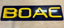 BOAC Vintage Airline Sign