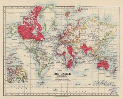 British empire world - british, empire.