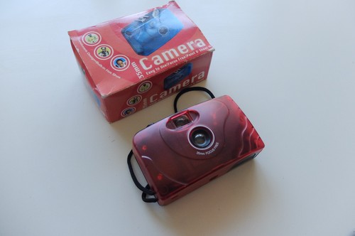 Camera with hot shoe retro - camera,