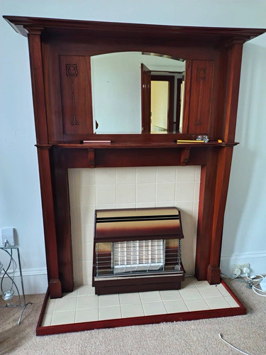 Co wood fireplace - co,