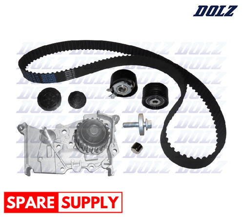 Water pump timing belt set - belt,
