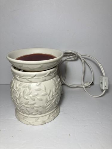 Yankee candle white wax warmer - yankee,