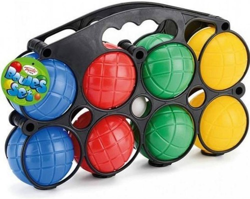 8pc plastic french boules - 8pc,
