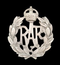 Royal Air Force Cap Badge Hallmarked Silver