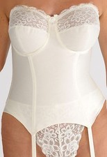 Padded Basque Corset Wedding