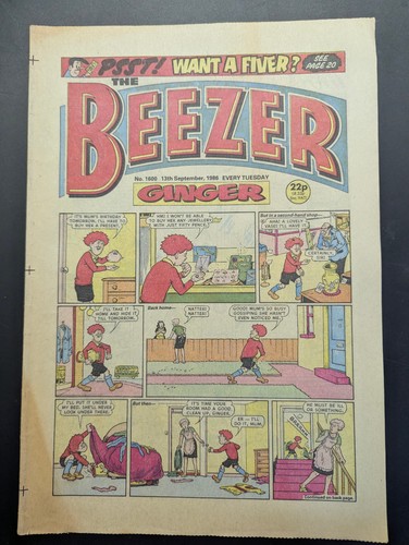 Beezer comic 1600 - beezer, 13th