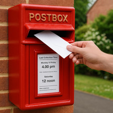 Classic Red Wall Mounted Cast