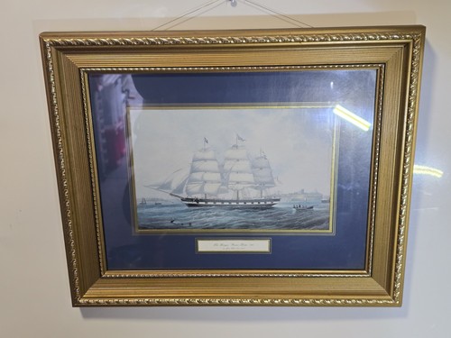 Art print the barque ocean - art,