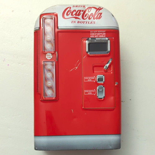Coca cola vending machine - coca-cola,