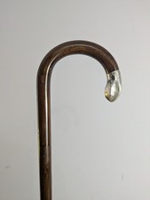 Antique Walking Stick Silver