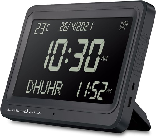 Azan alarm table clock - alarm,