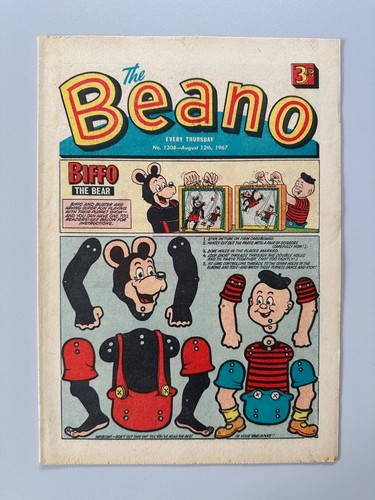 Beano comic 1308 august 12th - #1308,
