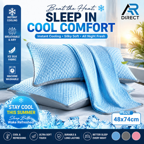 Cooling pillowcase ice silk - pillowcase,