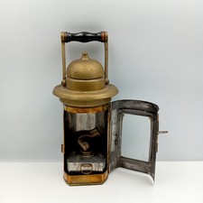 Dated Brass Ships Binnacle Oil