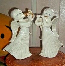 2 LARGE ANGEL STATUES 30CM