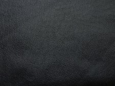 Jet Black Pigskin leather